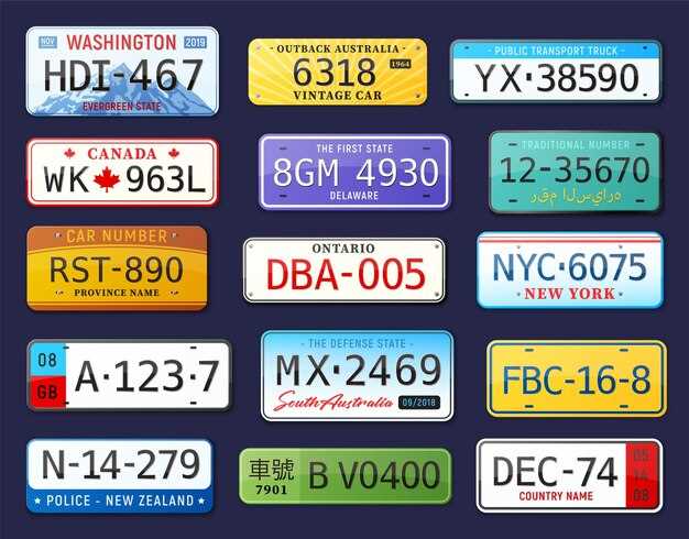 Understanding historical vehicle tags and plates